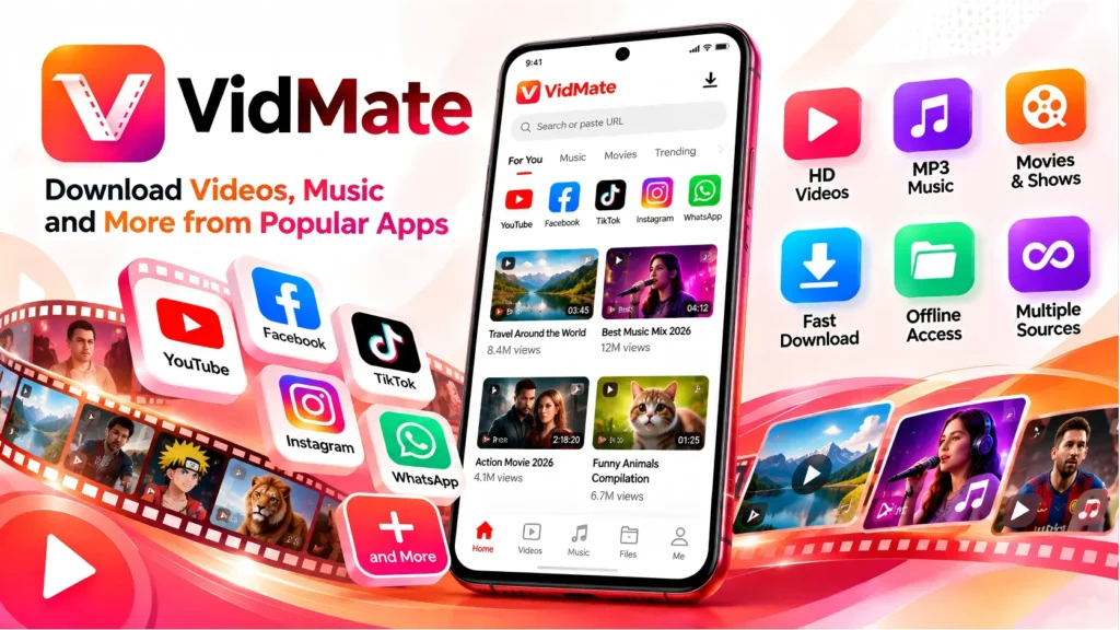 Vidmate apk ultimate downloader